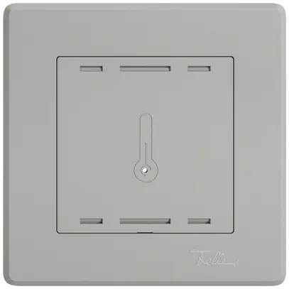 Kit di copertura INC EDIZIO.liv Wiser SNAPFIX® per sensore temp.96×96mm grc 