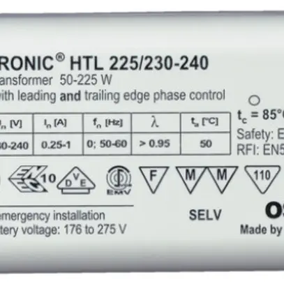Trasformatore elettronico Halotronic HTL 225/230…240V 