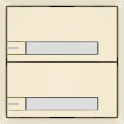 Universaltaster EDIZIO.liv UNI SNAPFIX® 12…48V m.LED blau 2× 1-Tbed.Pap.cr 