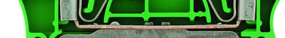 Schutzleiter-Reihenklemme Weidmüller ZPE 2.5 Zugfeder 2.5mm² grün/gelb 