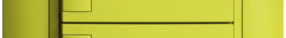 Pulsante univ. INC 4×1t mors. innest. EDIZIOdue lemon, senza LED 
