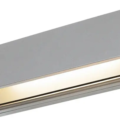 Applique LED SLV PEMA 14W 1420lm 3000/4000K IP65 280×100×90mm gris 