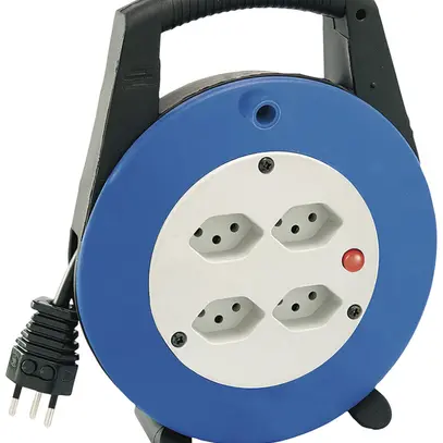 Avvolgicavo VL-XL Vario Line Ø220mm 4×T13 15m H05VV-F 3×1mm² ne 