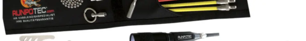 Jeu de passe-fil et boucle de tire-câble RUNPOSTICKS Comfort et RunpoFix 