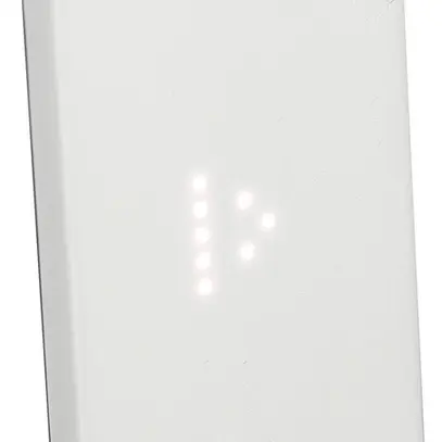 Commande tactile Living Now MyHOME personnalisable 1 module blanc 