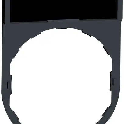 Porta-placchetta Schneider Electric 30×40mm nero o. rosso 