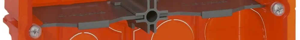 Boîte ENC Legrand <M-M> 2×2 modules orange p=50mm universel 