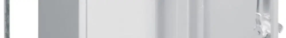 Armoire murale univers quickset avec porte IP54 CP II 550×1100×205mm 