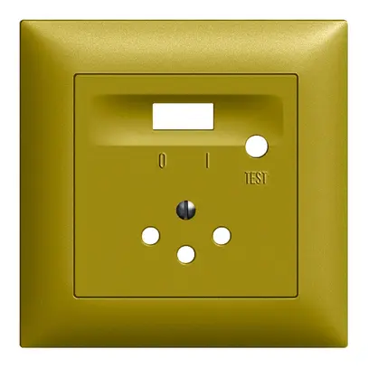 Kit frontal EDIZIOdue olive 88×88mm T12 FI 