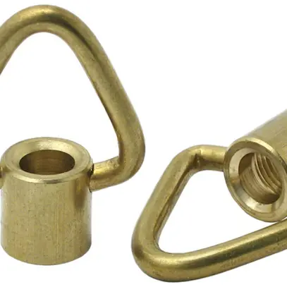 Raccord à boucle ROE laiton M10 avec pas de vis intérieur 