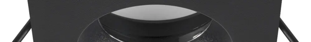 Cadre d'encastrement SLV NEW TRIA 68 aluminium 82×82×34mm noir 