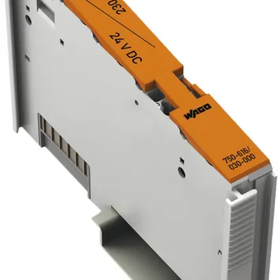 Module de distance AMD WAGO 24VDC/230VAC, gris clair 
