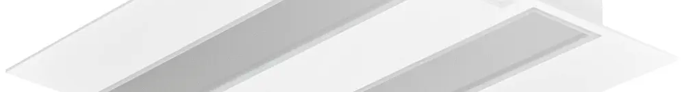 Plafonnier LED INC FlexBlend RC342B LED28S/940 SRD W62L62 VPC PCS U4 blanc 