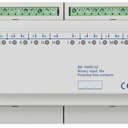 Entrée binaire KNX AMD MDT BE-16000.02 16-can 12V 8UM 