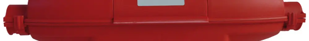 Stecker-Schutzbox CEE Bals Safebox Ø150×420mm rot IP44 