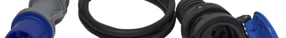 Adapterkabel Brennenstuhl CEE16/T23 H07RN-F 3×1.5mm² 16A 1.5m IP44 schwarz 