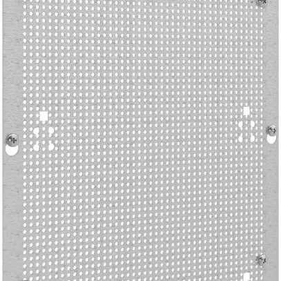 Piastra di montaggio media SE Prisma XS perforata, 244×310mm 