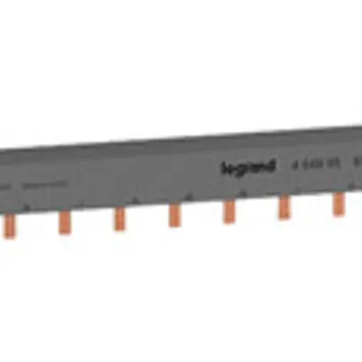 Pettine di raccordo HX³standard 4P 3Ph perno 16mm² 80A 1016mm grigio 