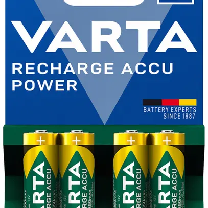 Accu VARTA Power NiMH HR06/AA, 1.35Ah blister à 4 pièces 