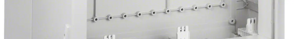 Armadio a muro Hager Univers 108 moduli 3 file 36UM con serratura grigio 