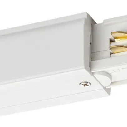 Alimentazione laterale SLV p.binario cond.S-TRACK DALI 3f, PE a sinistra, bianco 