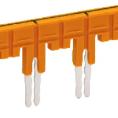 Ponte isolato WAGO 1/3/5/7 arancione 