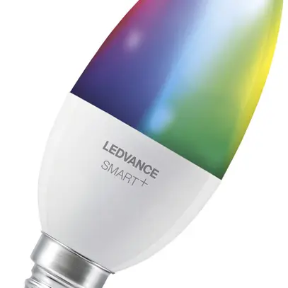 Lampe LED LEDVANCE SMART+ WIFI RGBW E14 4.9W 470lm 827…865 DIM B40 