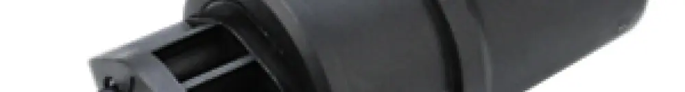 Spina mobile di gomma Steffen T12 nero 