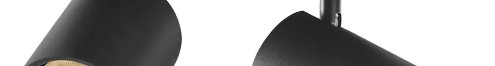 Spot SLV ASTO TUBE GU10 2×10W Ø70×125mm noir 