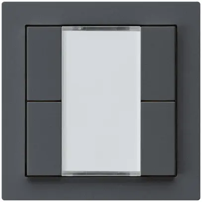 Poussoir ENC kallysto A KNX 4× s/e-link anthracite 