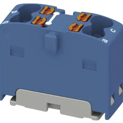Blocco di distribuzione PX PTFIX 4X1.5 BU 