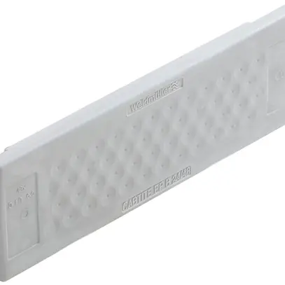 Plaque passe-câbles WM CABTITE EP B 24/48 142×44×12mm TPE gris 