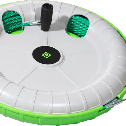 Appareil passe-fil Greenlee avec bande en polyester 30m 