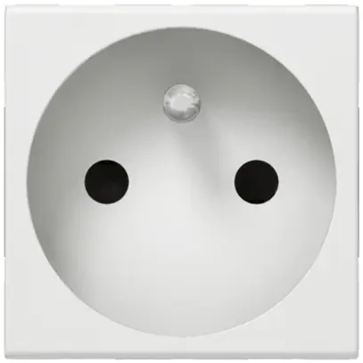 Prise MOS NF 16A 250V blanc 