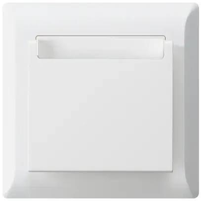 Interruttore Hotelcard INC kallysto.line 1L bianco 