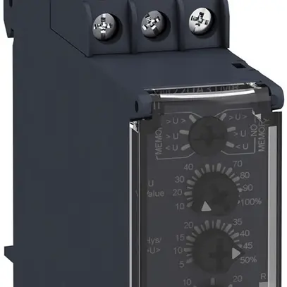 Relais surv.tension Schneider Electric 2C avec temporisateur 