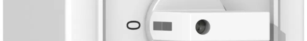 Interrupteur rotatif AP NAP SUPRA 2/2 blanc 