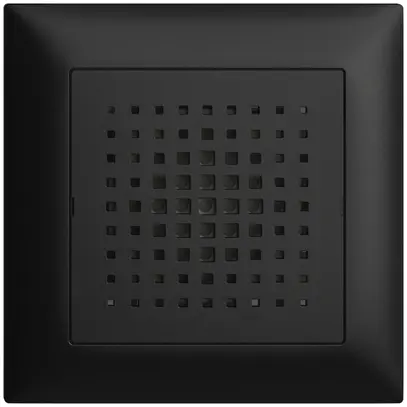 Campanello INC EDIZIOdue 230VAC nero elettronico 