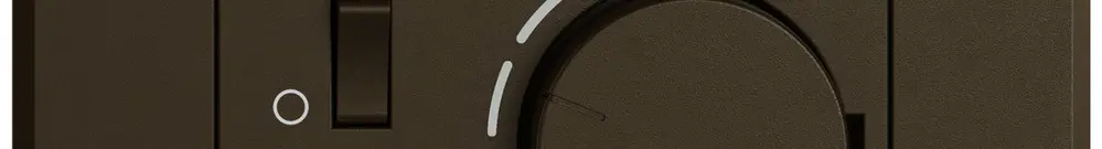 Termostato ambiente INC EDIZIO.liv SNAPFIX® con interruttore 230VAC 50Hz ma 