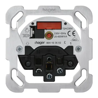 Inserto combinazione I varialuce+T13 F Hager ritardo fase ascendente 20…400W/VA 
