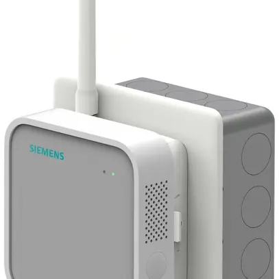 Multisensore IAQ Siemens QNA2820D.EU, misura 7 valori, LoRaWAN, RESET 