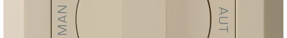 Interrupteur rotatif ENC 0-Man-0-Aut. kallysto.line 2/1L beige avec manette 