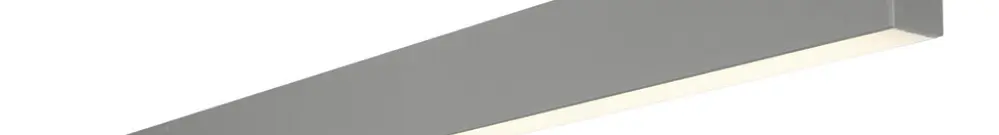 Lampada a muro LED SLV L-LINE 120 19W 1650lm 3000K IP44 1200mm grigio 