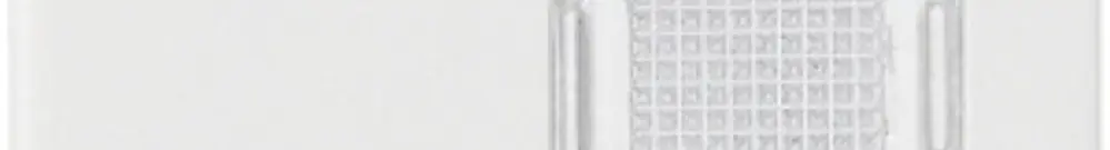 Bouton double petit kallysto blanc lentille 