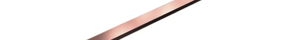 Conducteur plat Rittal SV 9686.530 cuivre E-Cu 900×30×10mm 2pcs 