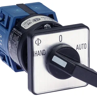 EB-Umschalter K&N CG4.A210.E, 10A/400V 1L 30×30mm "HAND-0-AUTO" 