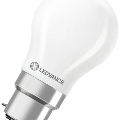 LED-Lampe LEDVANCE CLASSIC B22d 3.4W 470lm 827 DIM mattiert Ø45×79mm 