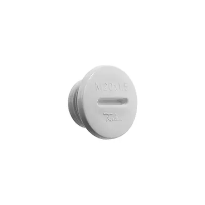 Tappo di chiusura M20 bianco latteo per scatola NAP FH 