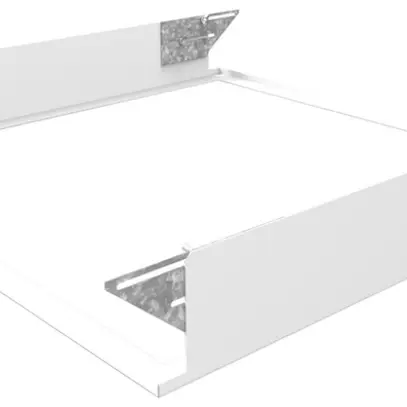 Telaio da incasso Sylvania STARTLED acciaio 599×599×89mm bianco 