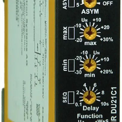 Relais de surveillance de tension EMR DU21C1 2C, 3 phases, 230/132VAC 
